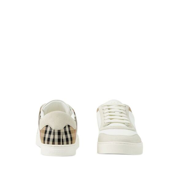 Burberry Men's Vintage Check Panelled Sneakers - Picture 4 of 6